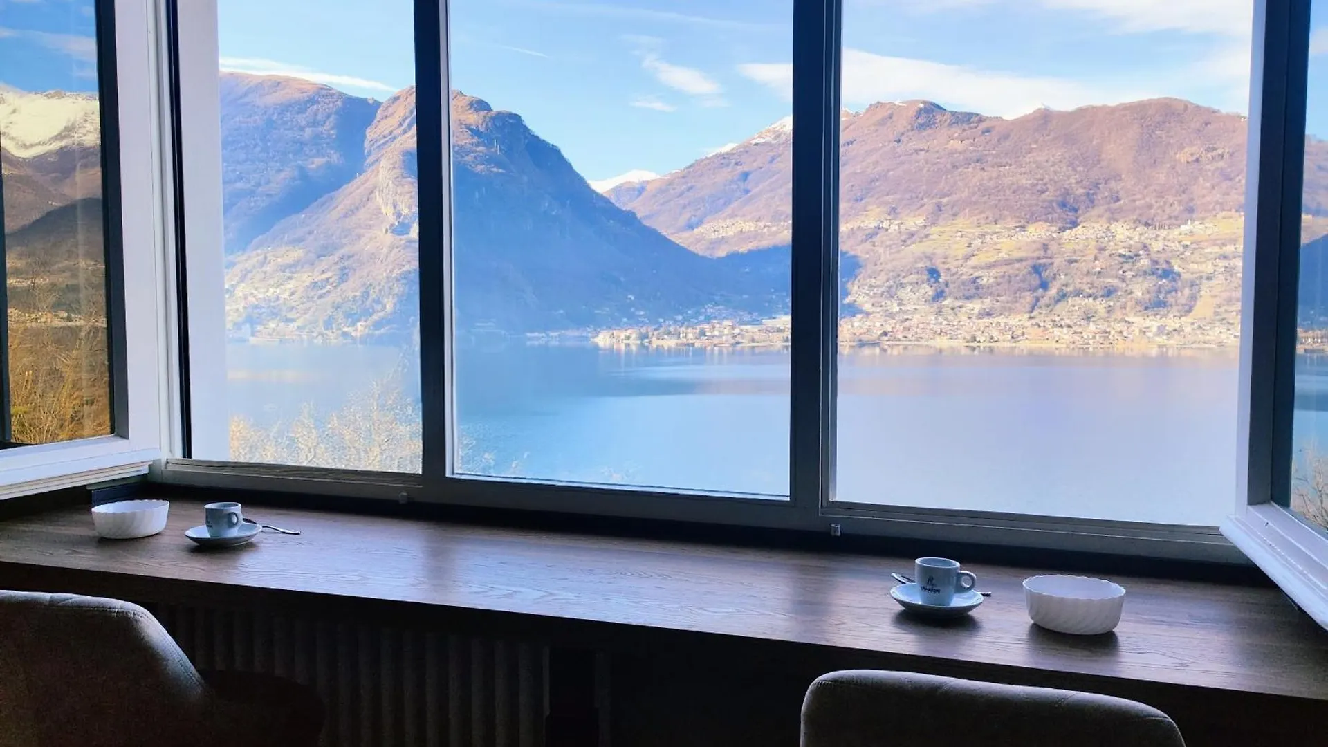 Laguna Blu - Villa Da Sogno Con Idromassaggio Panoramico Sul Lago Di Como Colico Italien
